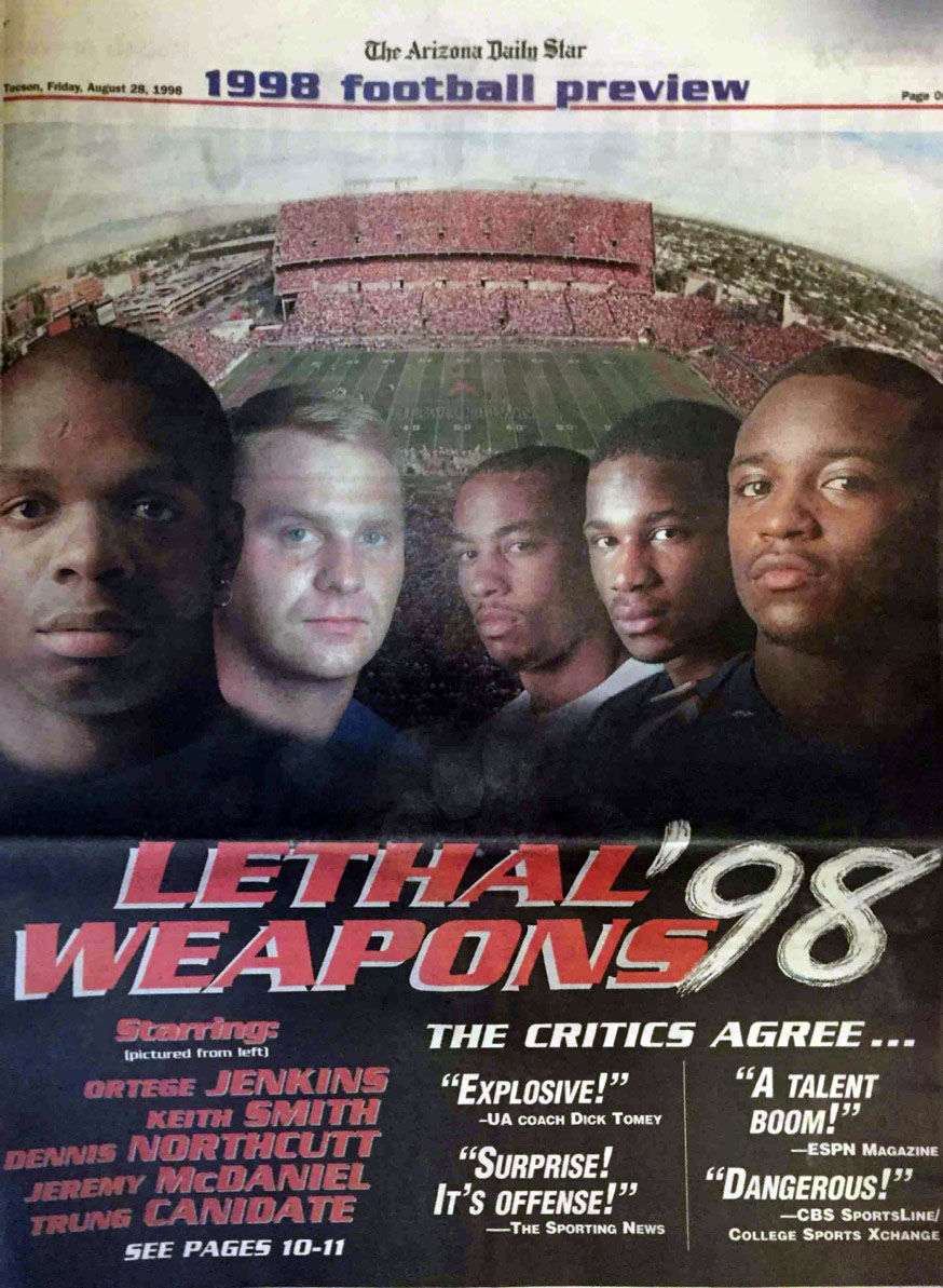 College football special section cover